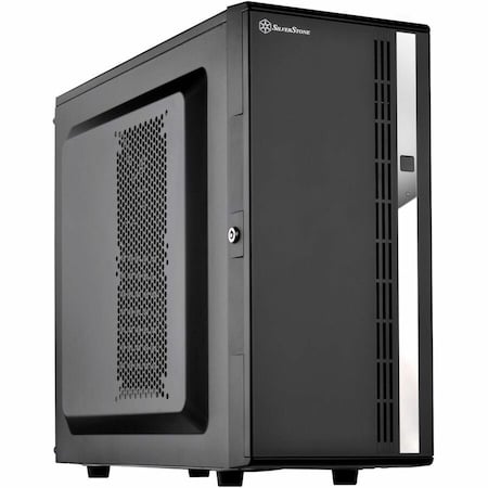 Silverstone Silver Stone Technologies CS380B ATX Black Storage Tower with 8 Hotswap Bays - Black CS380B
