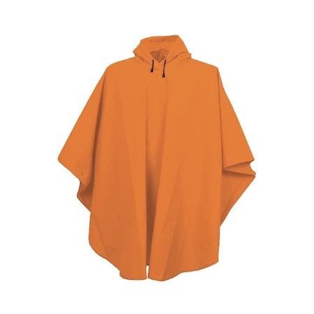 Cordova Rain Poncho, Orange, Size 52"X 80 RP10O