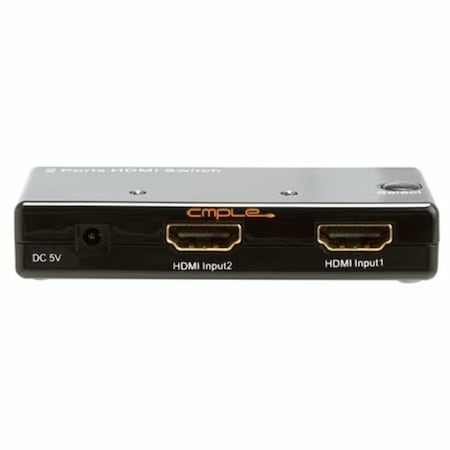 Cmple HDMI 2 Ports Switch (2X1) - 1920 x 1200 - WUXGA - 1440p2 x 1 - DVD Player 112-N