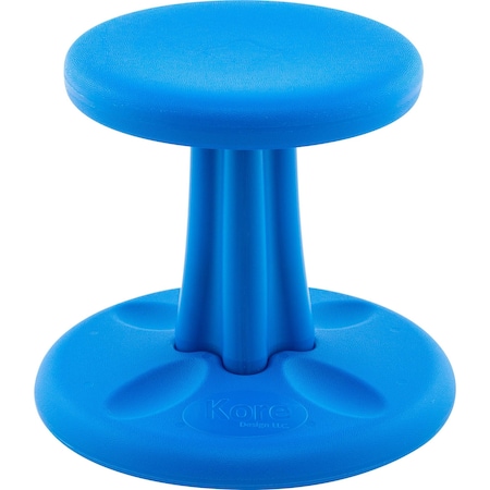 Kore Design Pre-School Wobble Chair for Schools, Classrooms, 12in tall, Active Seating, Blue 803878