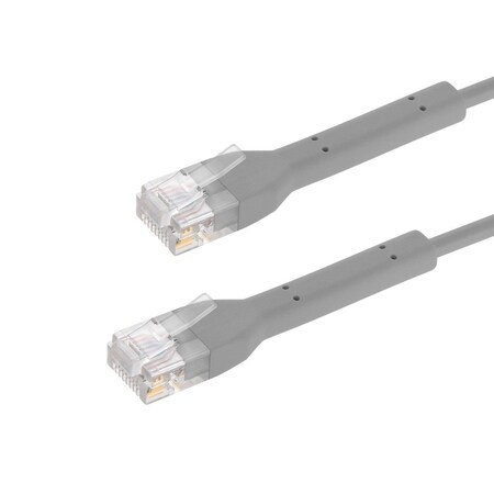 Monoprice Cat6 Ethernet Patch Cable - Bendable UTP 28AWG 3ft Gray 49040