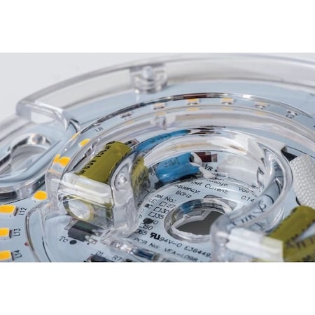 Keystone AC LED Light Engine, 4" Round, 12W, 80 CRI, 3000K, 120V Input, Phase Control Dimming, Individual Pac KT-RKIT12AC-4C-830-FDIM-IP