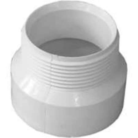 Charlotte Pipe And Foundry PVC 001091000HA 1-1/2IN MALE ADAPT PVC DWV PVC 00109  1000HA