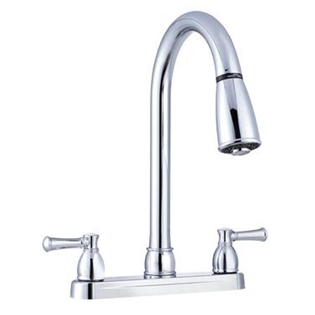 Bookazine DFPK350LCP Non-Metallic Dual Lever - Silver - 8 in. TI3020466