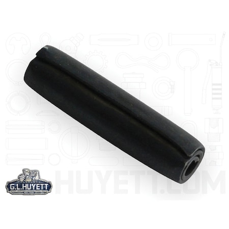 Huyett Coiled Spring Pin, Heavy Duty, High Carbon Steel, 0.312 in Dia x 0.875 in Length SPC-312-0875H