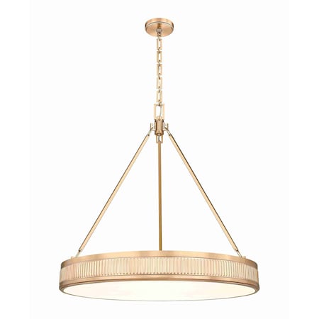 Z-Lite Quinn Modern Gold 3 Light Pendant 3046P32-MGLD-LED