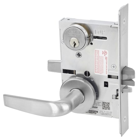 Corbin Russwin Classroom Mortise Lock, CS Lever, A Rose, Satin Chrome ML2055 CSA 626