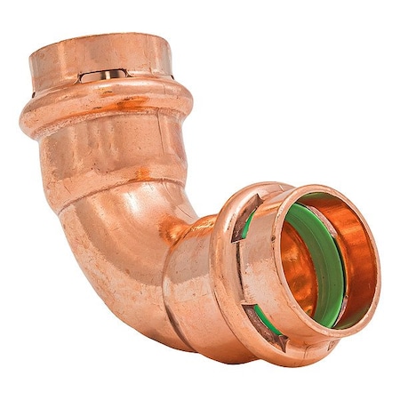 Quickfitting Surepress Elbow, Copper, Press-fit 3/4", 3/4" SPWE22R