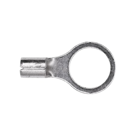 Auveco 8 Gauge 1/2in Stud Ring Terminal Non-Insulating, 25PK 15161