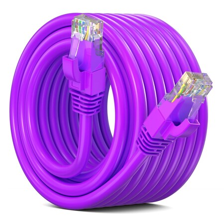 Maximm Cat6 Ethernet Cable 10Gbps 550MHz UTP, Purple ICT01PU