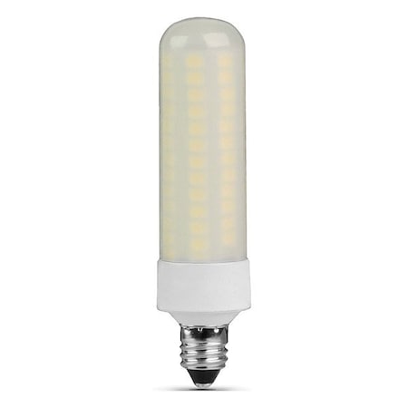 Feit Electric 6.5 W, Compact LED Bulb, White, T4, 3000K Temp. Frosted, Dimmable BP75MC/830/LED/HDRP