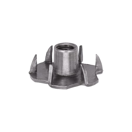 Auveco Tee Nuts 10-24 x 9/32in 6 Prong, 50PK 10729