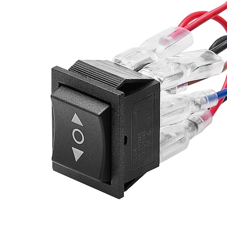 Vevor Rocker Switch 6 Pin Momentary DPDT Rocker Switch AC 250V/16A 125V/ 20A KCD4