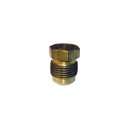 Larsen Supply Co. 3/8in BRS Flare Plug 17-3931