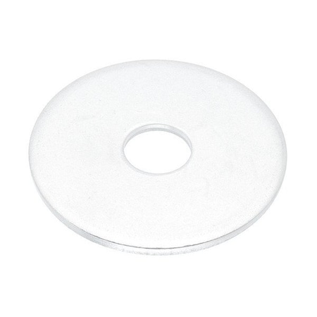 Zoro Select Flat Washer, For Screw Size 1/2 in , PTFE Not Applicable Finish, 5 PK WAS12EW2.0PTFE