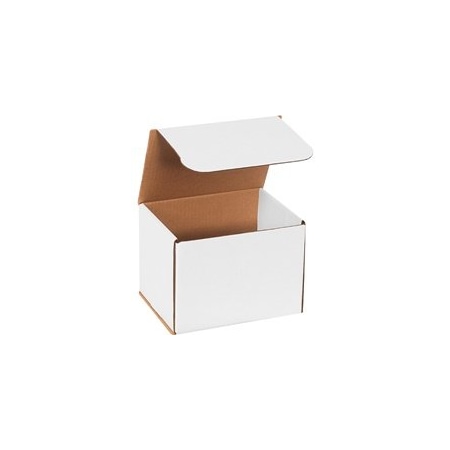 Bubblefast 50-8 x 6 x 6'' White Corrugated Mailers, 50PK BFM866