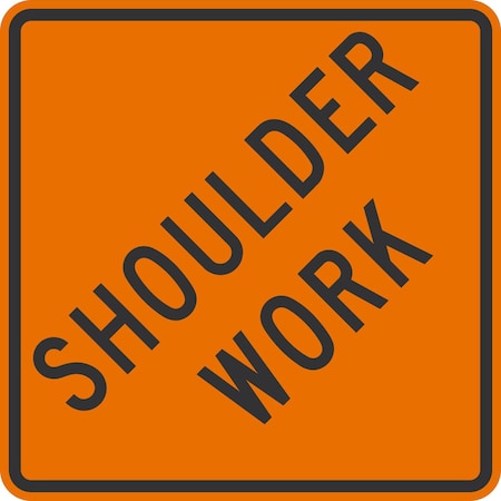 Lyle W21-5, Shoulder Work, 36x36, High Intensity Prismatic, Orange G-16268-HI_36x36