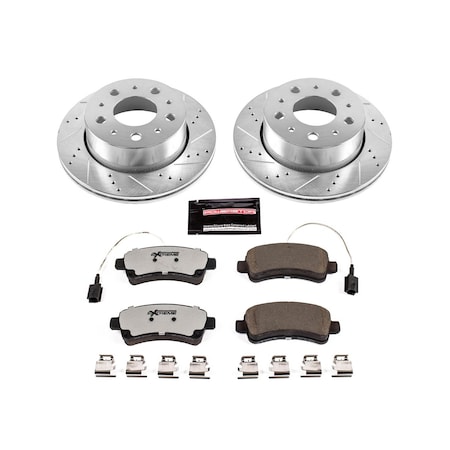 Powerstop REAR Z36 TRUCK AND TOW PERFORMANCE BRAKE KIT K7314-36