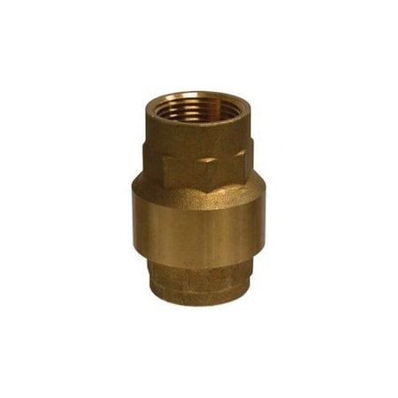 Midland Industries VALVE CHECK IN-L 1IN FNPT X FNPT BRS NBR 944405