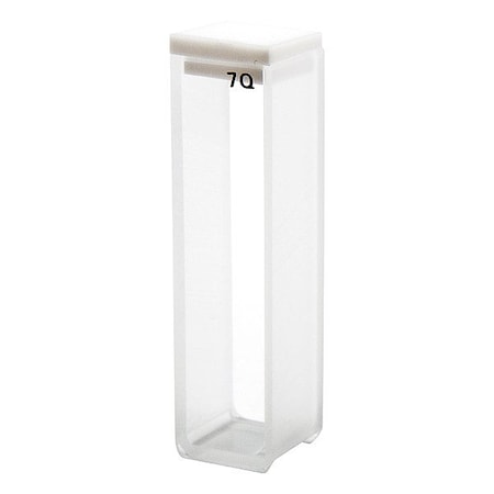 Hach Sample Cell Quartz, 1 in W, 2 3/4 in H 4822800