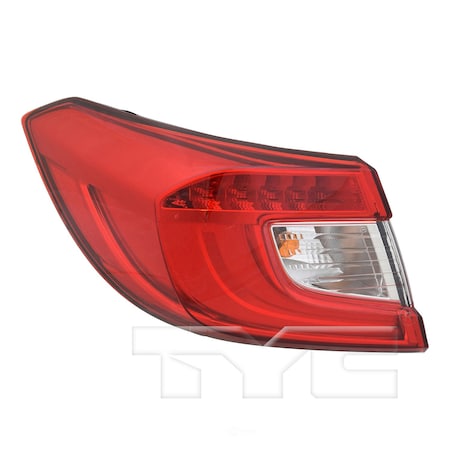 Tyc Capa Certified Tail Light Assembly 11-9042-00-9