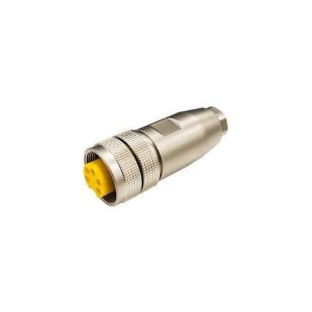 Attend M23 A- Code Plug for Cable, 5Pin Female For Field Installable 221A-05FF0