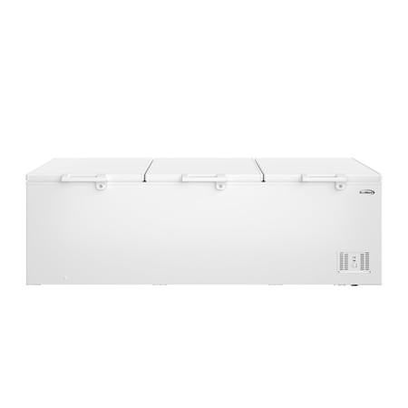 Koolmore 100 in. 50 cu. ft. Three-Door Chest Freezer, White KM-SCF-50C