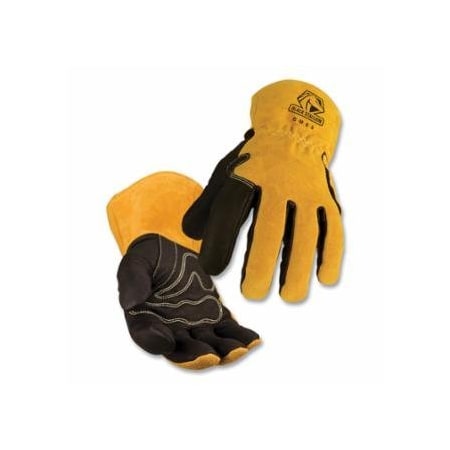 Black Stallion COWHIDE BACK MIG GLVS M 800-BM88-MD