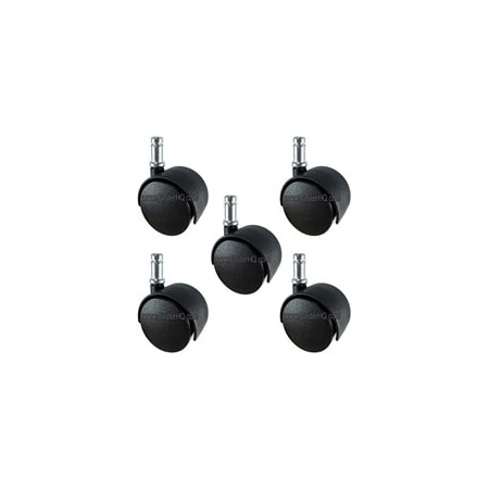 Albion 2'' Office Chair Caster Set of 5, 5PK 2-Inch-Chair-Caster-Set-of-5