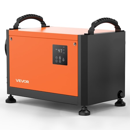 Vevor 125 Pints Commercial Dehumidifier with Hose Auto Defrost for Crawl Space OL60-D083A