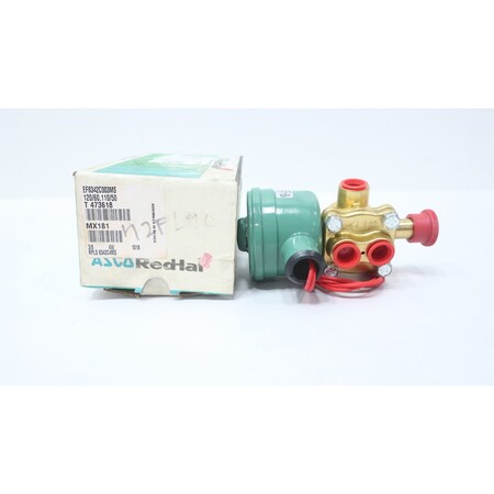 Asco RED-HAT SOLENOID VALVE 120V-AC 3/8IN NPT EF8342C003MS