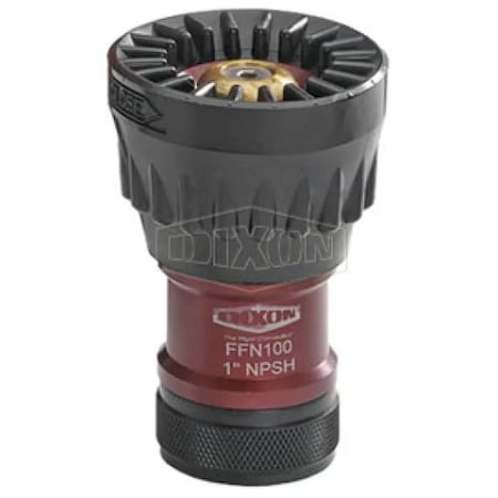 Dixon Forestry Grade Fog Nozzle, 1 in Inlet, Aluminum Body FFN100