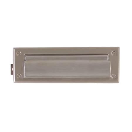 Brass Accents Mail Slot - 3 in. x 10 in. - Satin Nickel BR42764
