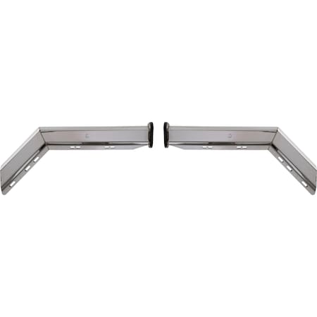 Buyers Products Mudflap Hanger, Silver, Steel 85930032