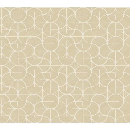 York Wallcoverings Looking Glass Straw Wallpaper FM1101