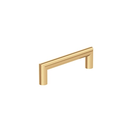 Amerock Revolve 3-3/4 inch 96mm Center-to-Center Champagne Bronze Cabinet Pull BP36852CZ