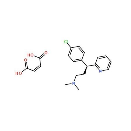Ak Scientific Dexchlorpheniramine maleate, meet USP specifications (1g), CAS 2438-32-6 V0236-1g