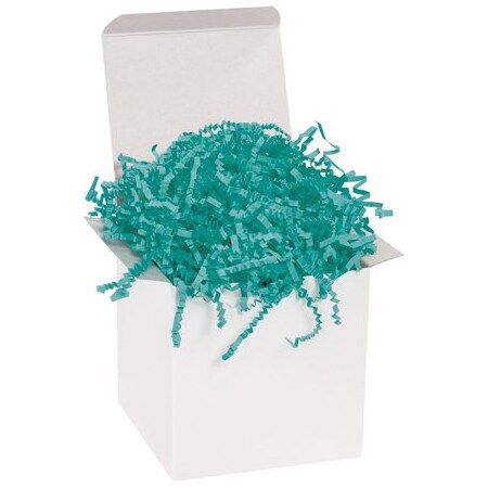 Partners Brand Crinkle Paper, 10 lb Basis Weight, Teal CP10R