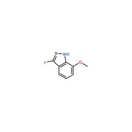 Ak Scientific 3-Iodo-7-methoxy-1H-indazole (100mg), CAS 351210-07-6 4320AB-100mg