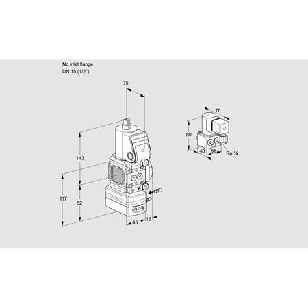 Honeywell Kromschroder VAG1-/15R/NWBE KS88015202