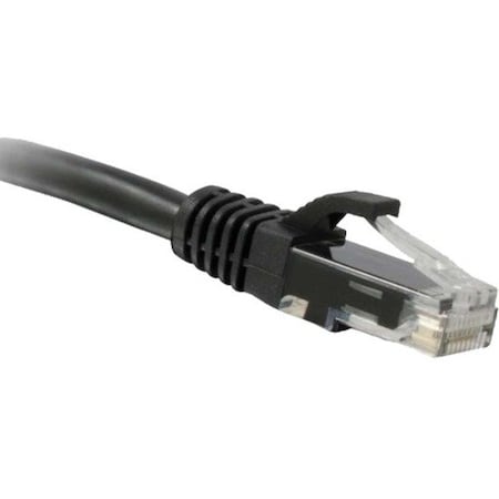 Enet Cat6 Category 6 550Mhz Patch Cord Booted Snagless - 9Ft Black - C6-BK-9-ENC