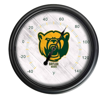 Holland Bar Stool Co Baylor University Indoor/Outdoor LED Thermometer ODThrm14BK-08Baylor