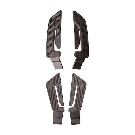 Hexarmor Clip Set, ABS, Black 17-21002