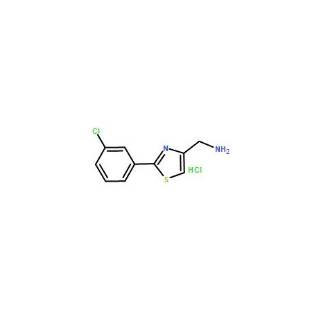 Ak Scientific [2-(3-Chlorophenyl)-1, 3-thiazol-4-yl]methanamine hydrochloride (10mg), CAS 690632-12-3 9289AH-10mg