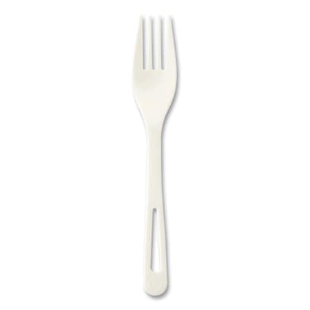 World Centric Cutlery Dispenser Refills, Fork, Plastic, Light Beige, 1000PK FO-PS-6DP