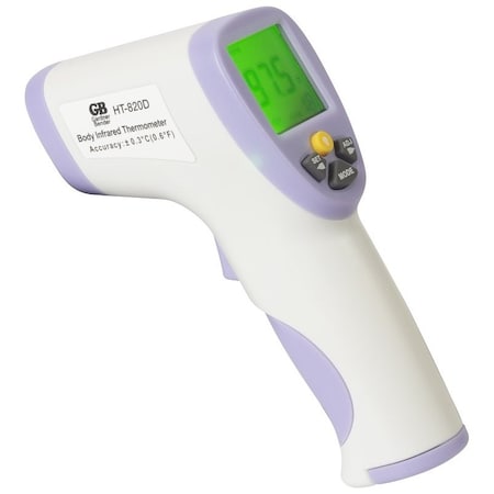 Hti Hti HT-820D Infrared Thermometer, 1.9 in Display, Digital Display HT-820D