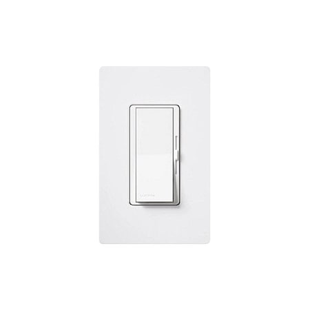 Lutron Lighting Dimmer, Decora Rocker, White DVCL-253P-WH