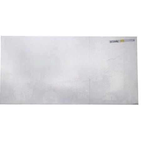 Stanley 4215BC Series Metal Sheet, 12 in W, 24 in L, Plain Tread, Aluminum, Mill N316-331