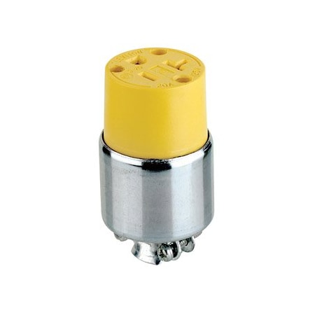 Leviton Commercial Grade Armored Connector 20 Amp, 125 Volt 520CA