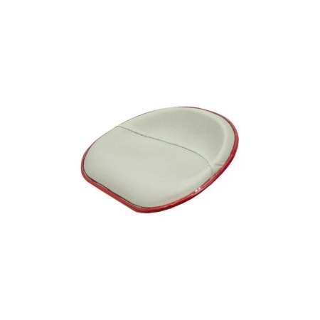 Uni Pro International Harvester HM Pan Seat, 4-Bolt Mount Pattern, Silver Canvas 7450